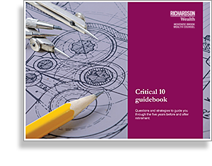 The critical 10 guidebook cover
