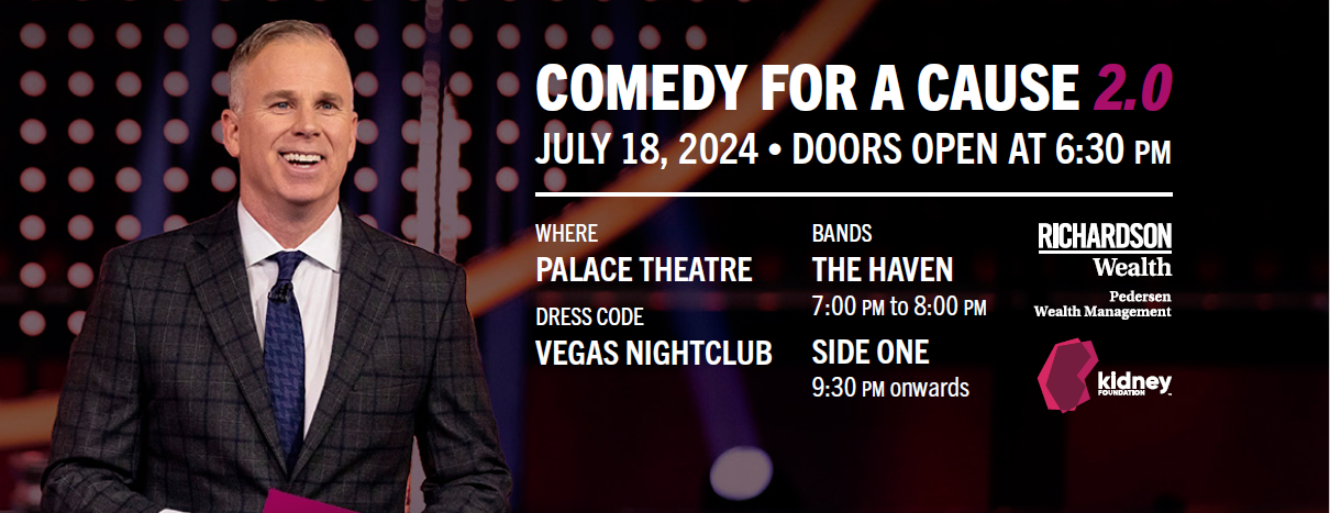 Comedy for a Cause 2 on July 18, 2024 at 6:30 PM.