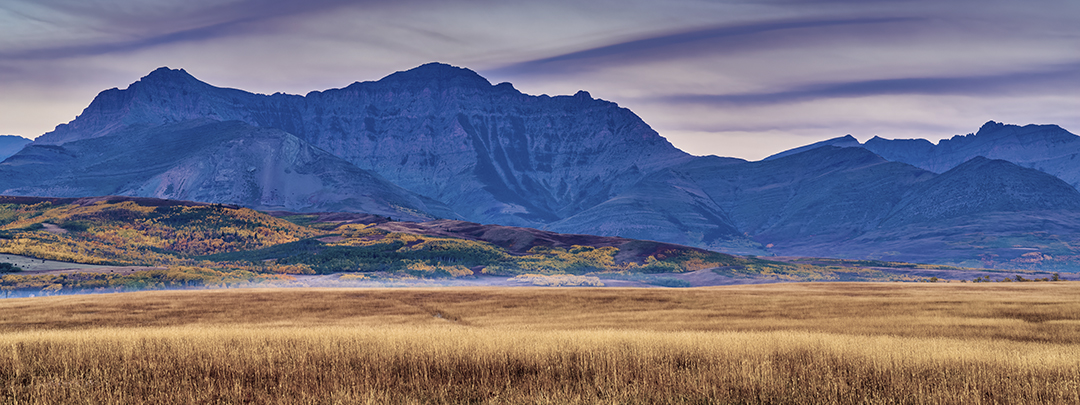 Mountains and grain