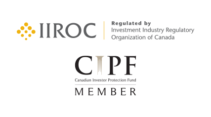 IIROC - Regulated by Investment Industry Regulatory Organization of Canada. CIPF - Canadian Investor Protection Fund Member